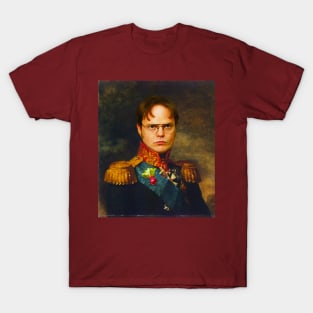 Dwight K. Schrute Portrait (The Office) T-Shirt